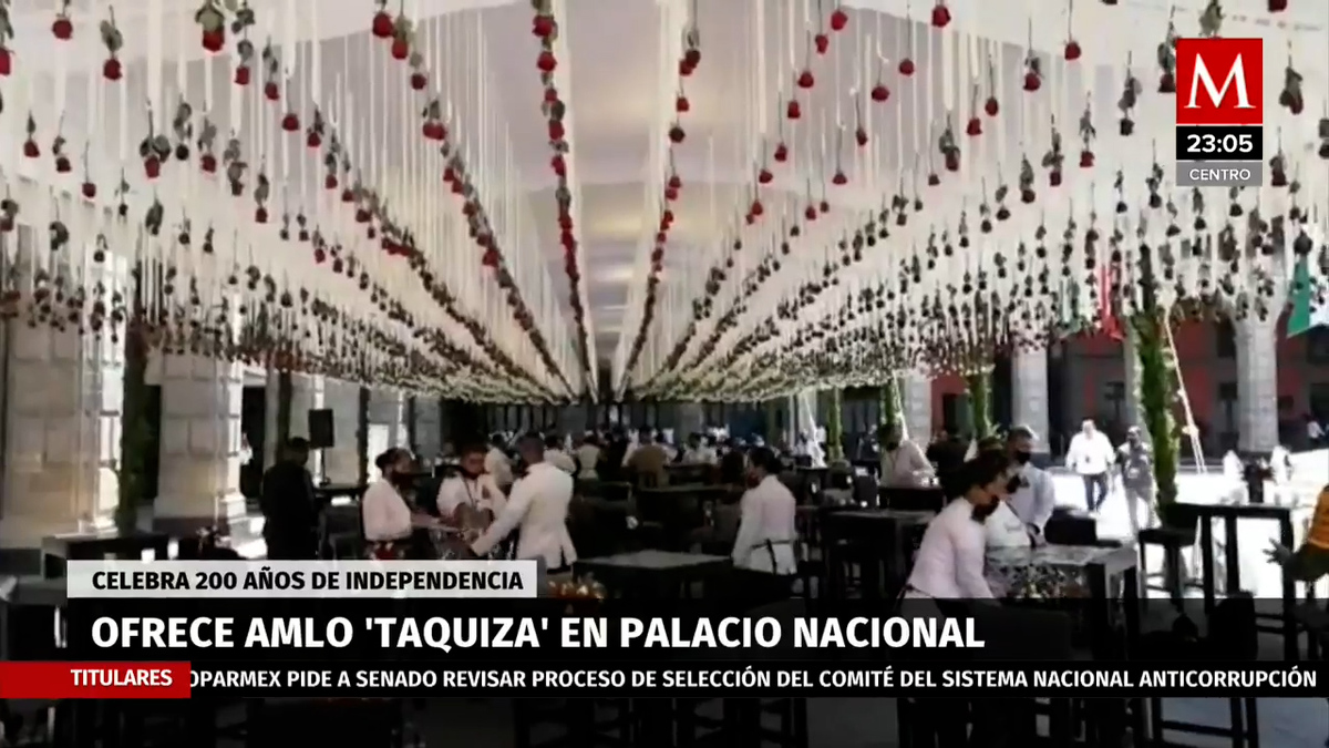 AMLO ofrecerá taquiza y antojitos a diplomáticos en Palacio Nacional
