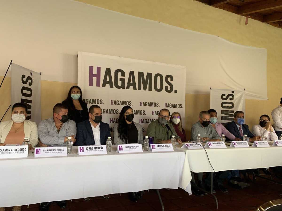 Electos de Hagamos firman decálogo de compromisos (Cortesía)