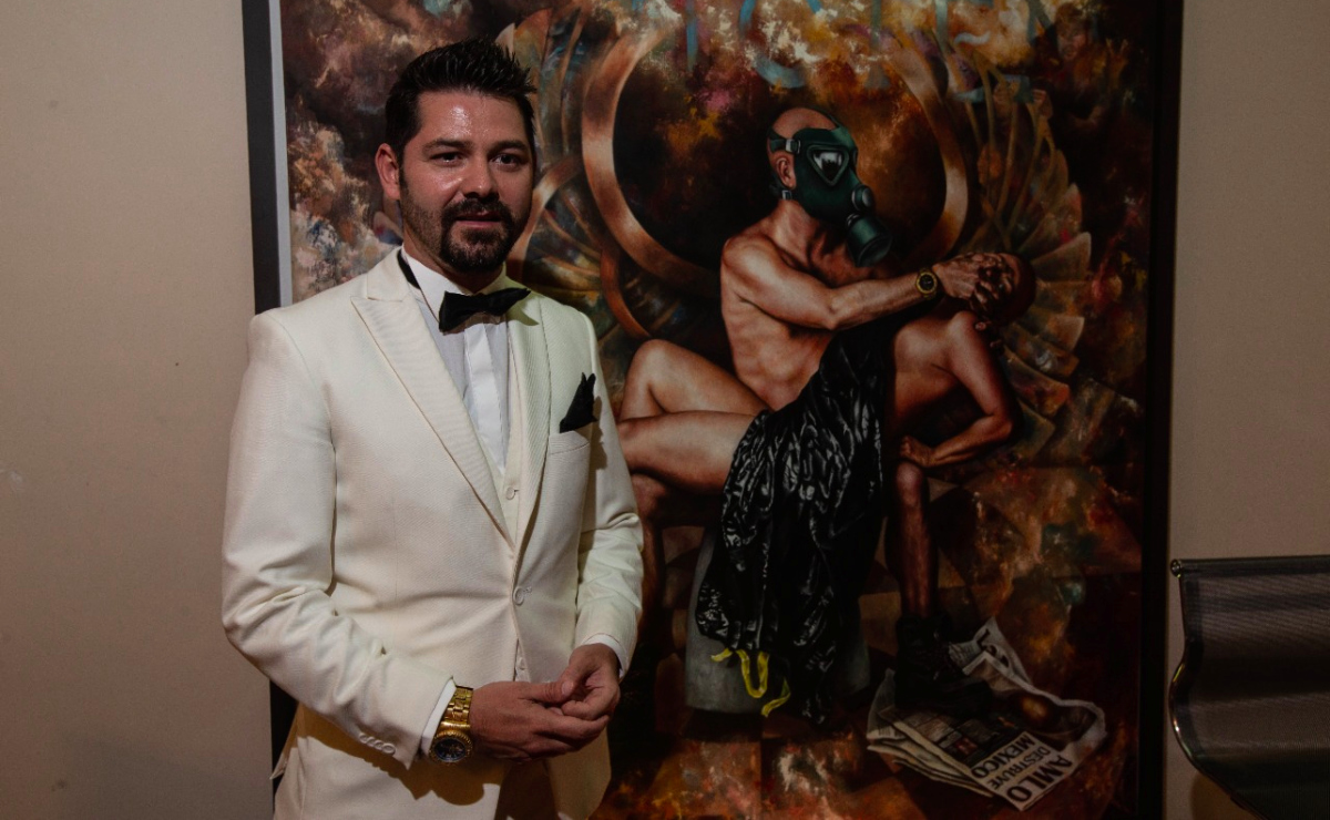 Federico Kampf ofreció este fin de semana su última exposición, 'The Last Call', antes de irse a vivir a Dubai. (Foto: Octavio Hoyos)