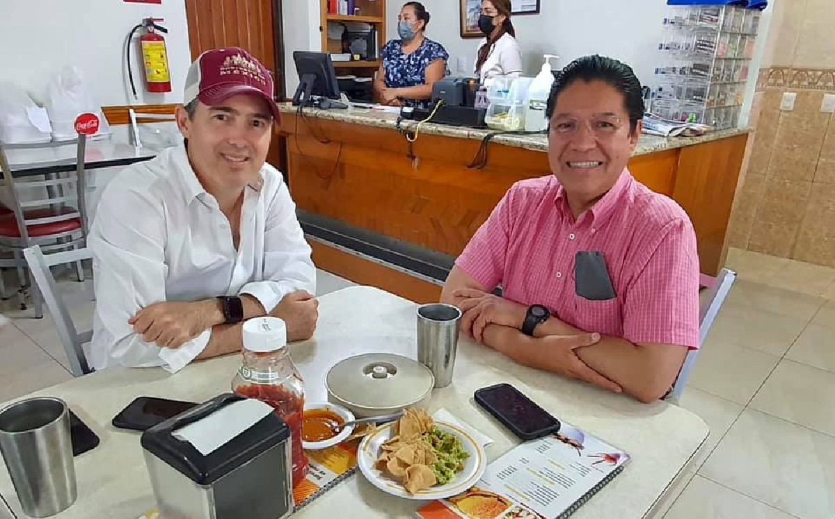 José Ramón Gómez Leal y Rodolfo González Balderrama. (José Ramón Gómez Leal)