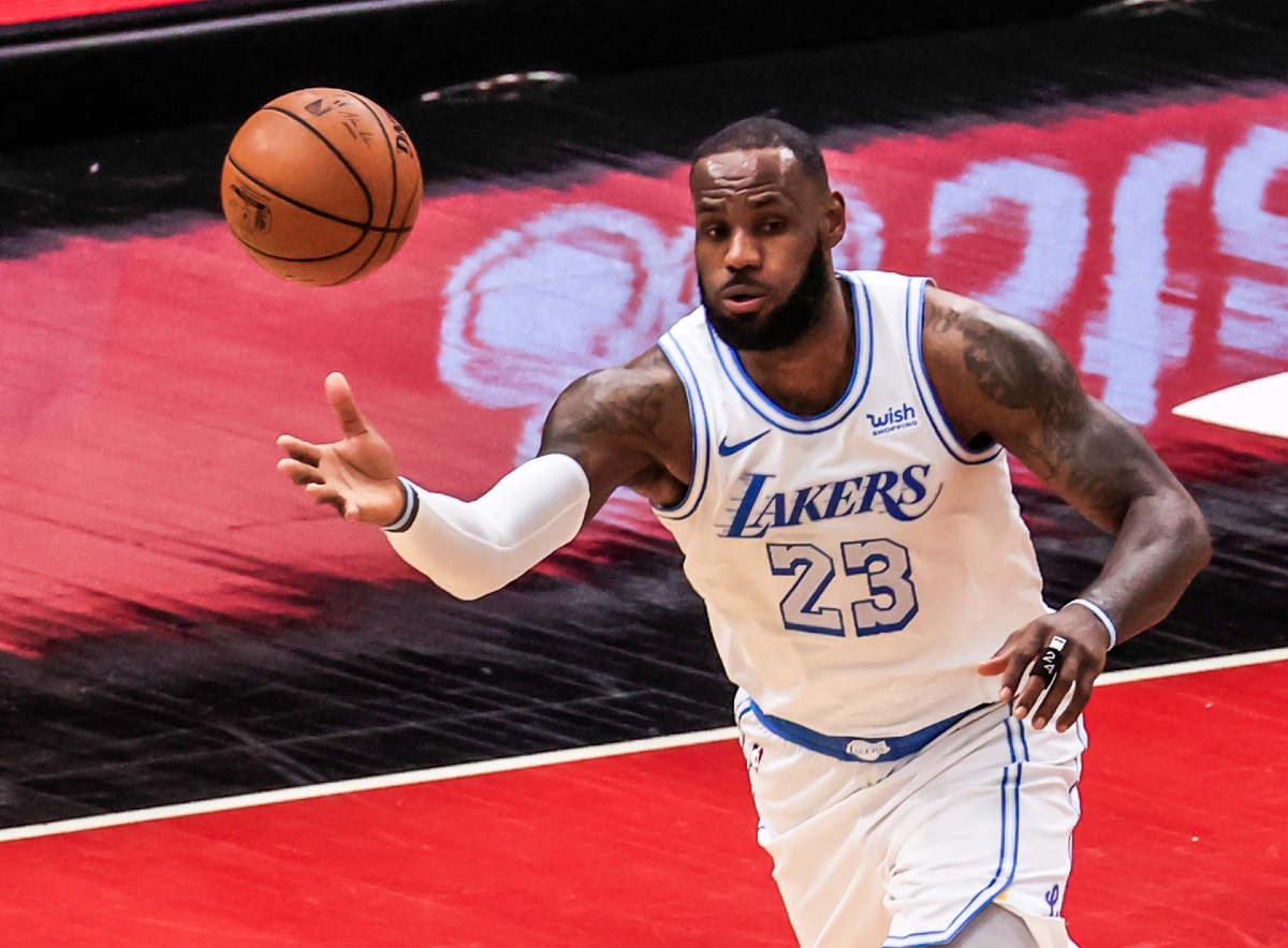 LeBron James, jugador de los Lakers (EFE)