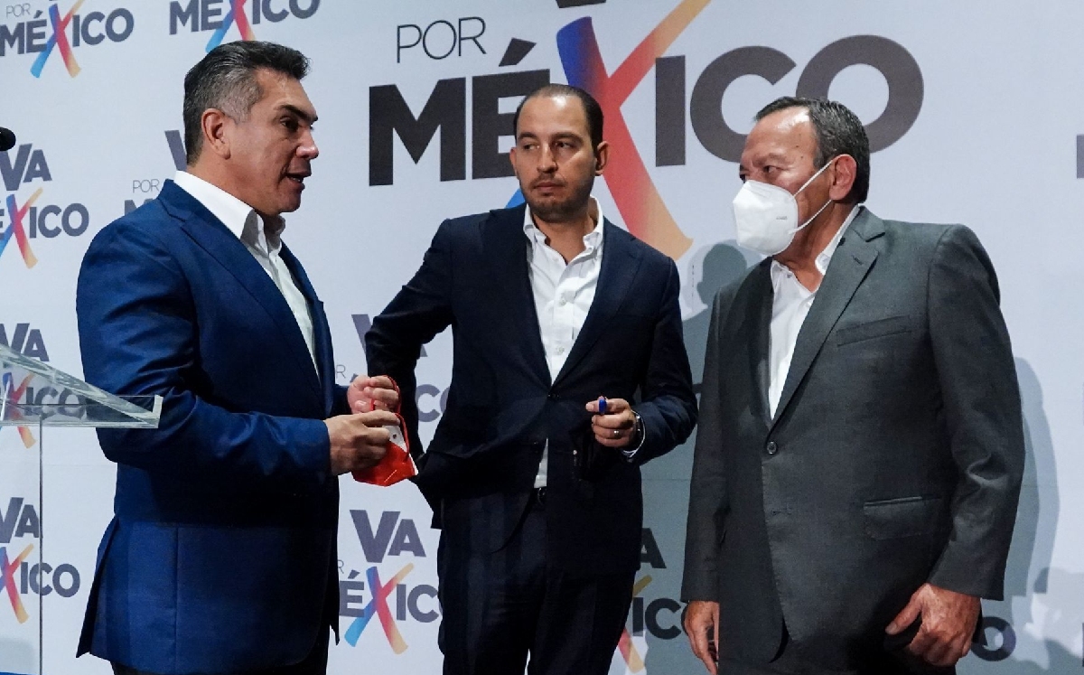 Los líderes de la alianza Va por México podrían volver a unirse el próximo año. (Cuartoscuro)