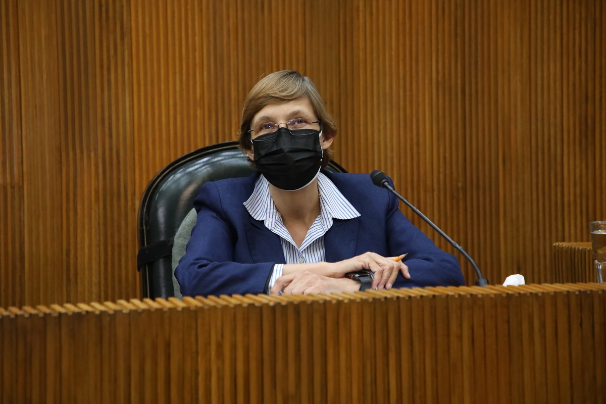 María de Lourdes, titular de la Contraloría. Foto: Especial