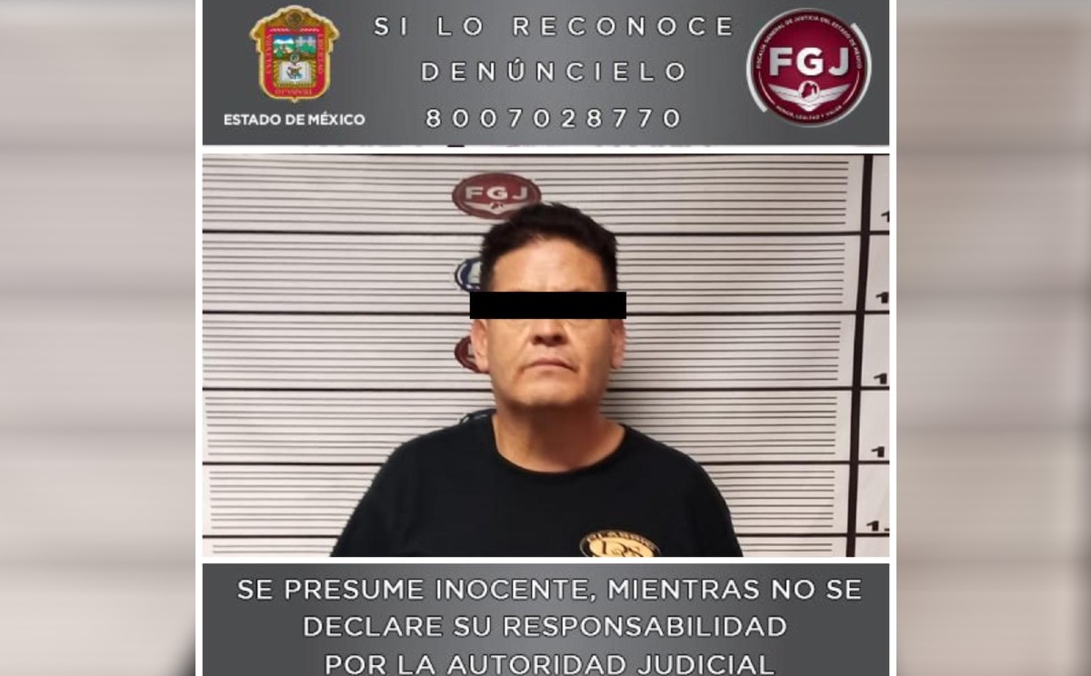 Octavio "N" fue capturado con una orden de aprehensión.