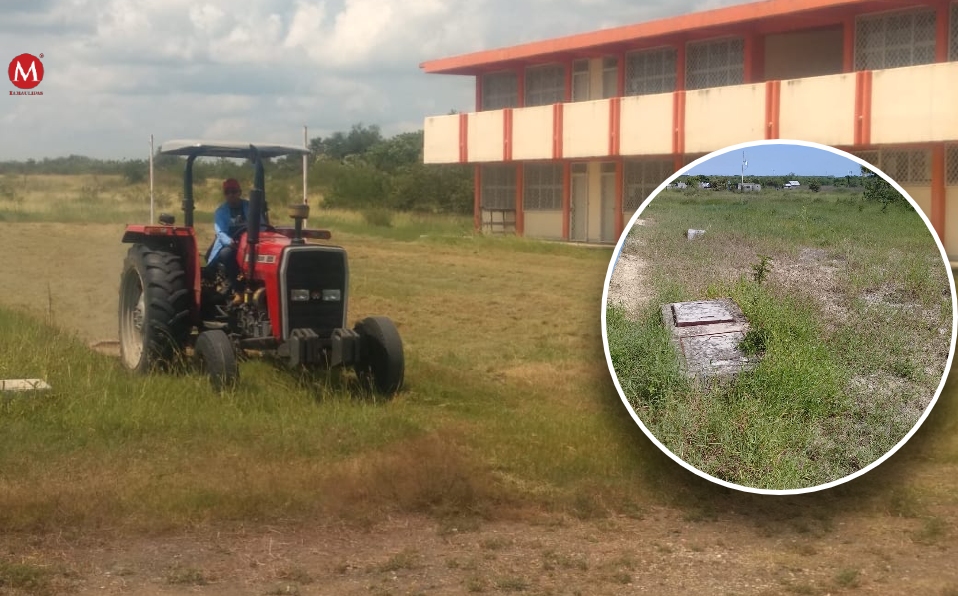 Se roban 80 mil pesos de cableado en secundaria de Altamira