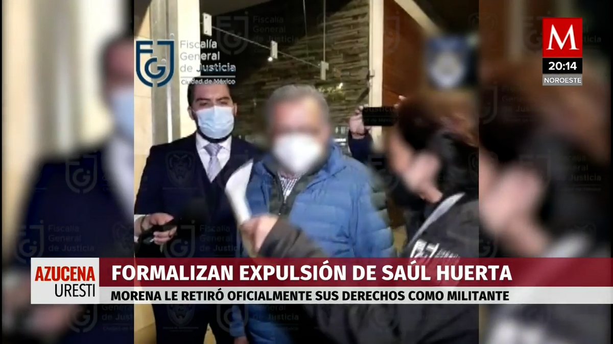 Saúl Huerta es expulsado de Morena; retiran derechos como militante