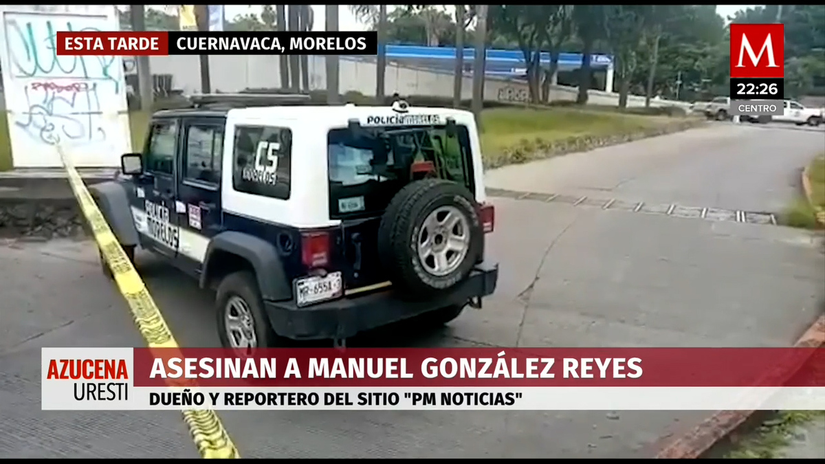 Asesinan al periodista Manuel González Reyes en Cuernavaca, Morelos