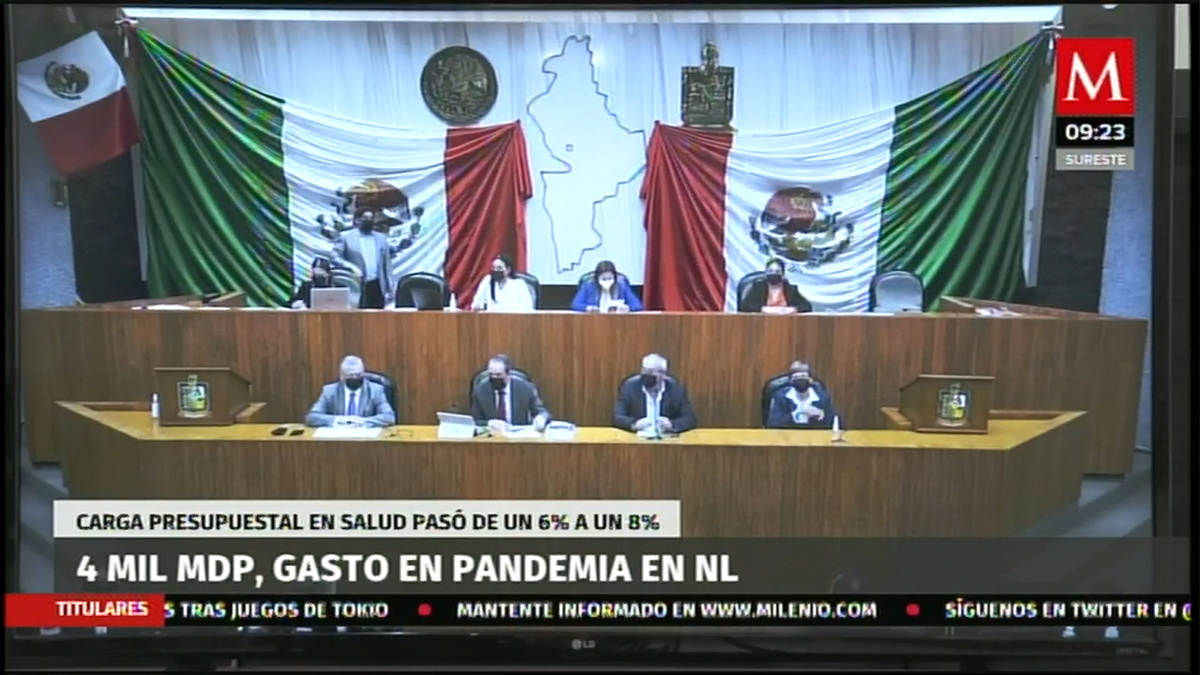 Gasto por covid-19, ascendió a 4 mil mdp en Nuevo León