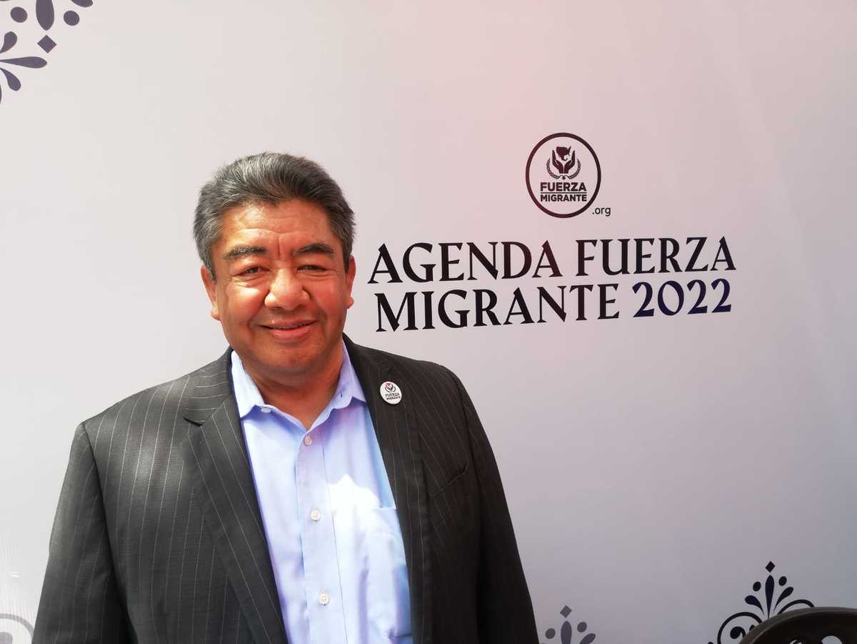 Jaime Lucero, presidente de la organización Fuerza Migrante | Jaime Zambrano