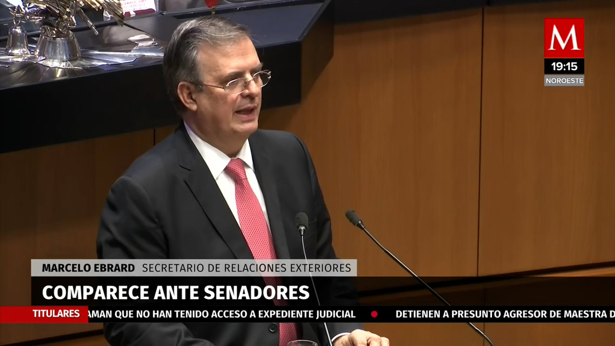 Marcelo Ebrard destaca buena relación de México con EU