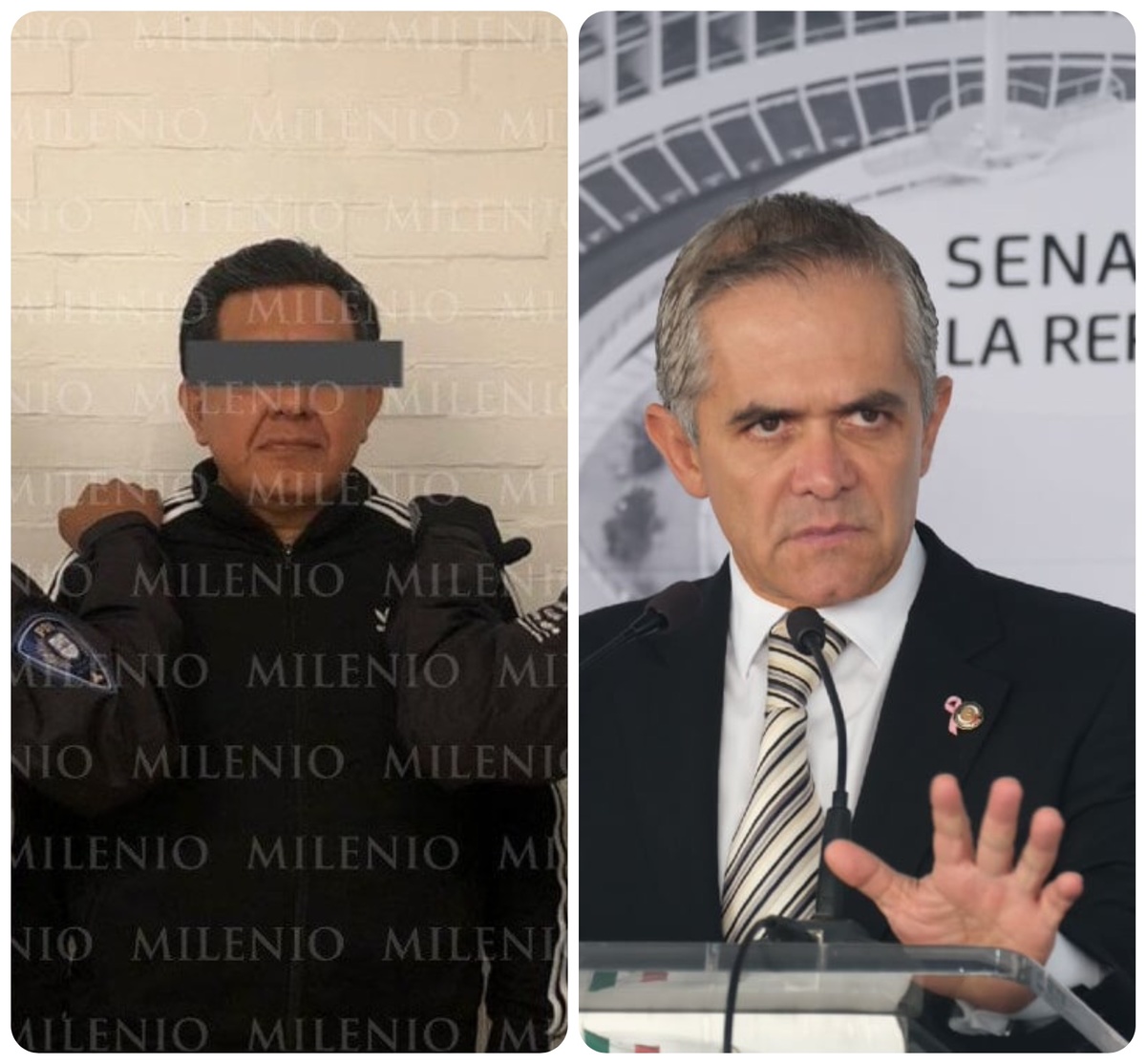 Miguel Ángel Mancera y Miguel Ángel Vásquez.