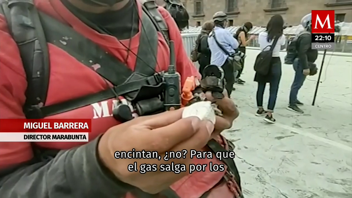 El Movimiento Marabunta detectó petardos en la marcha feminista