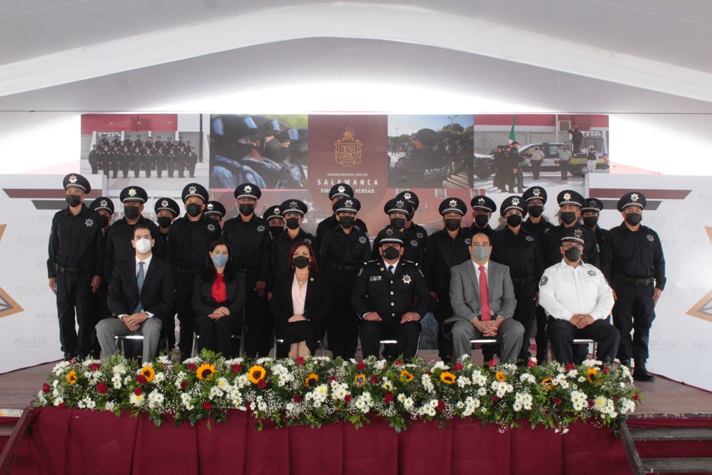 Salamanca cuenta con 20 policías más para la seguridad de la ciudad