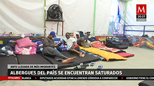 Albergues de migrantes en CdMx saturados