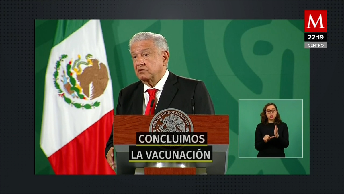 AMLO habló sobre la vacunación contra covid-19 para menores de edad