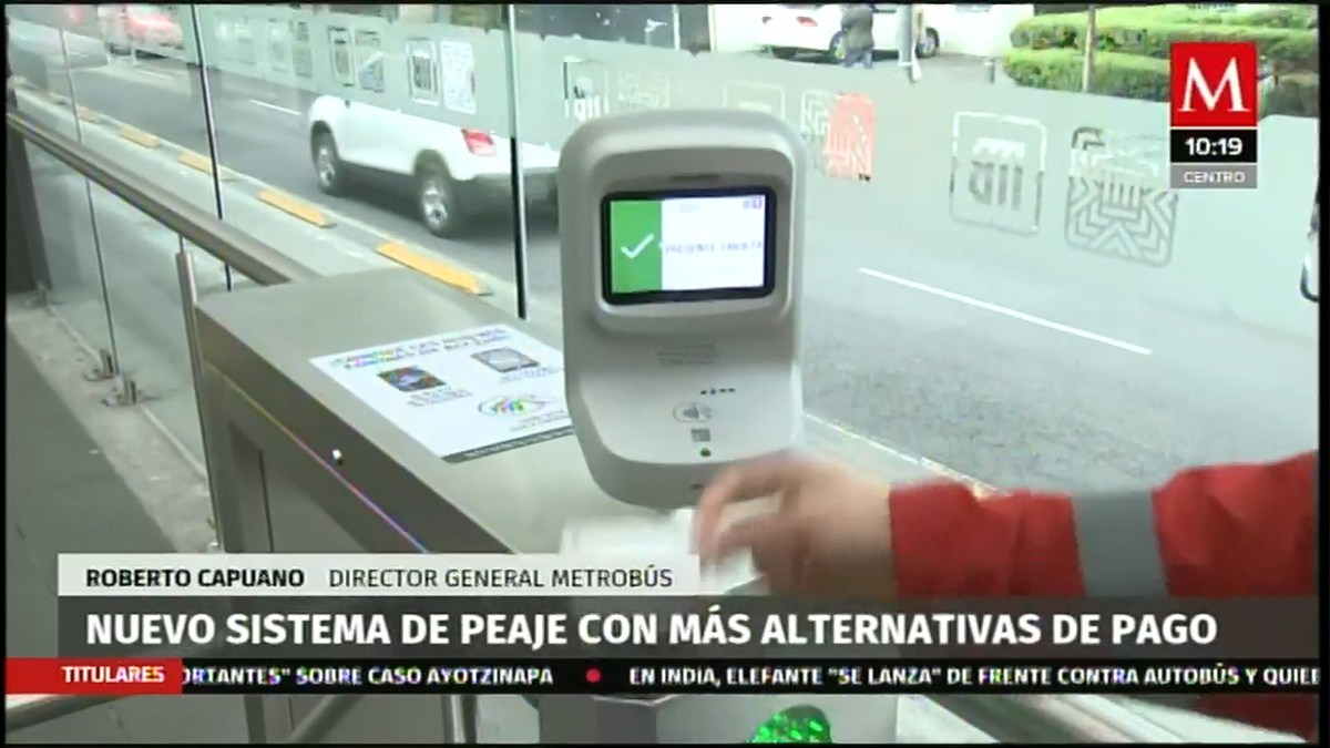 ¿Cómo es el nuevo sistema de peaje del metrobús?