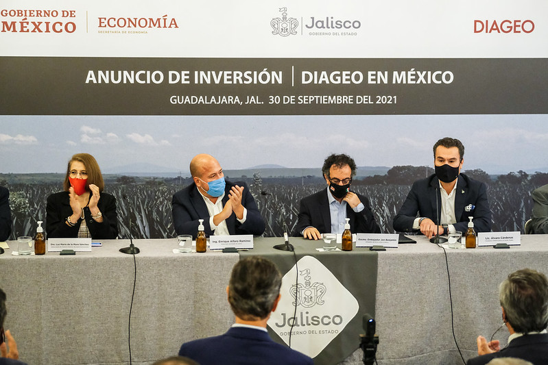 Diageo anunció que construirá una fábrica más en  La Barca. (Cortesía)
