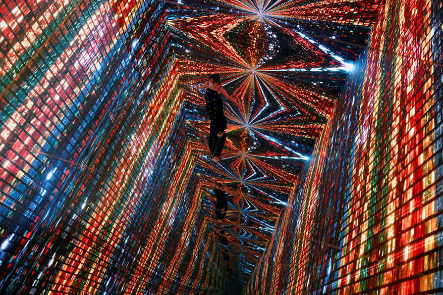 La exposición conecta las memorias de tres telescopios:  Observatorio Magdalena Ridge, Estación Espacial Internacional y el Telescopio Hubble. | Reute