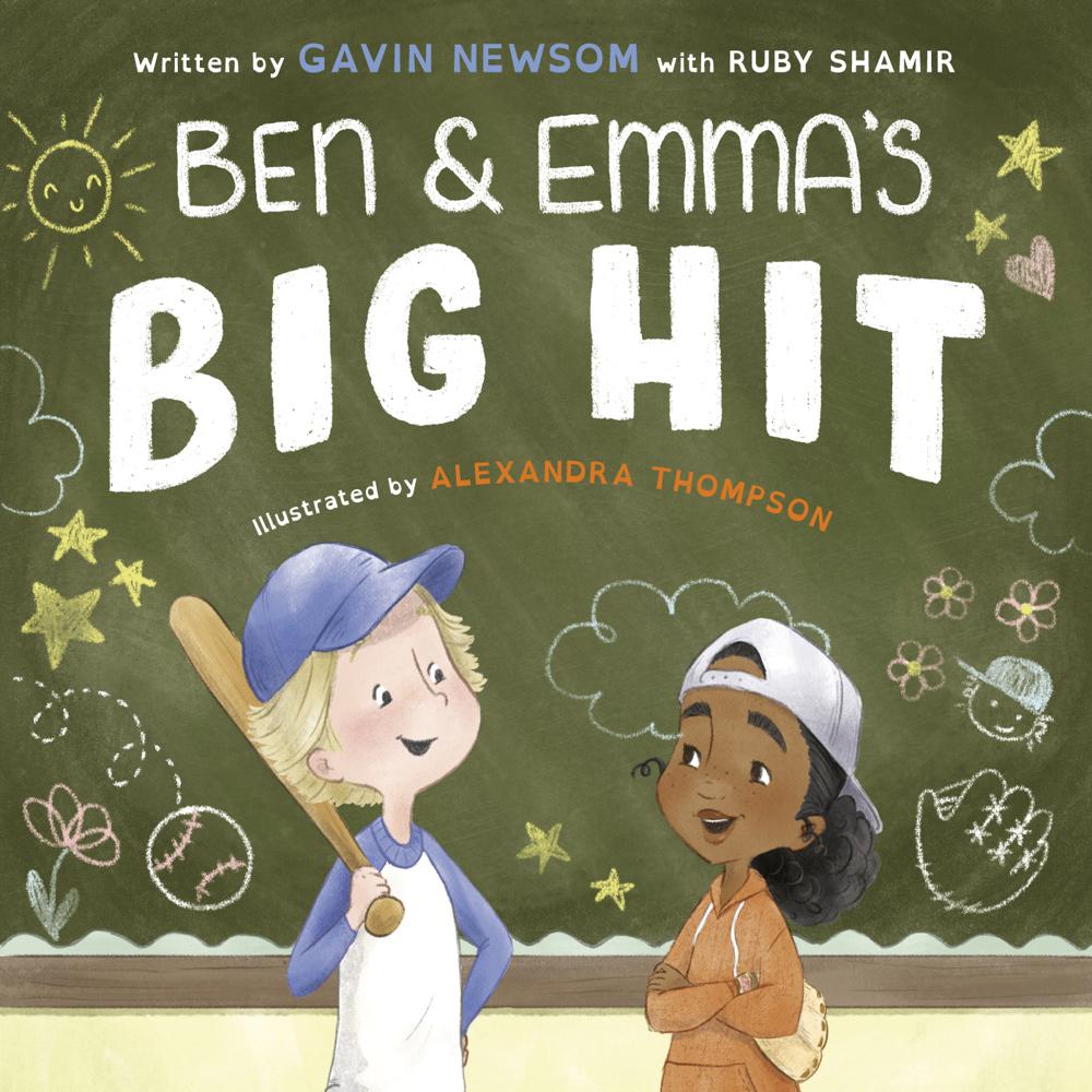 Gavin Newsom presenta su libro para niños sobre la dislexia. / Fotografía: AP.