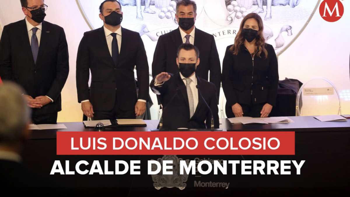 Luis Donaldo Colosio asume como alcalde de Monterrey: “esta ciudad me abrazó”