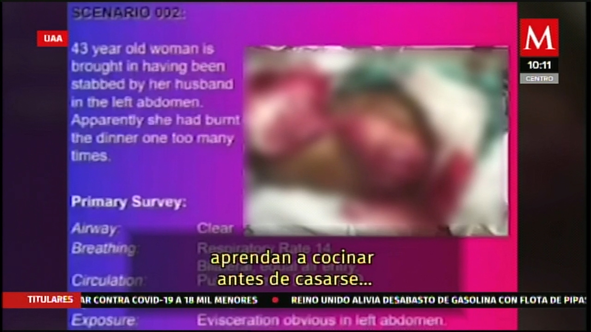 Maestro defiende el apuñalamiento de una mujer por no saber cocinar