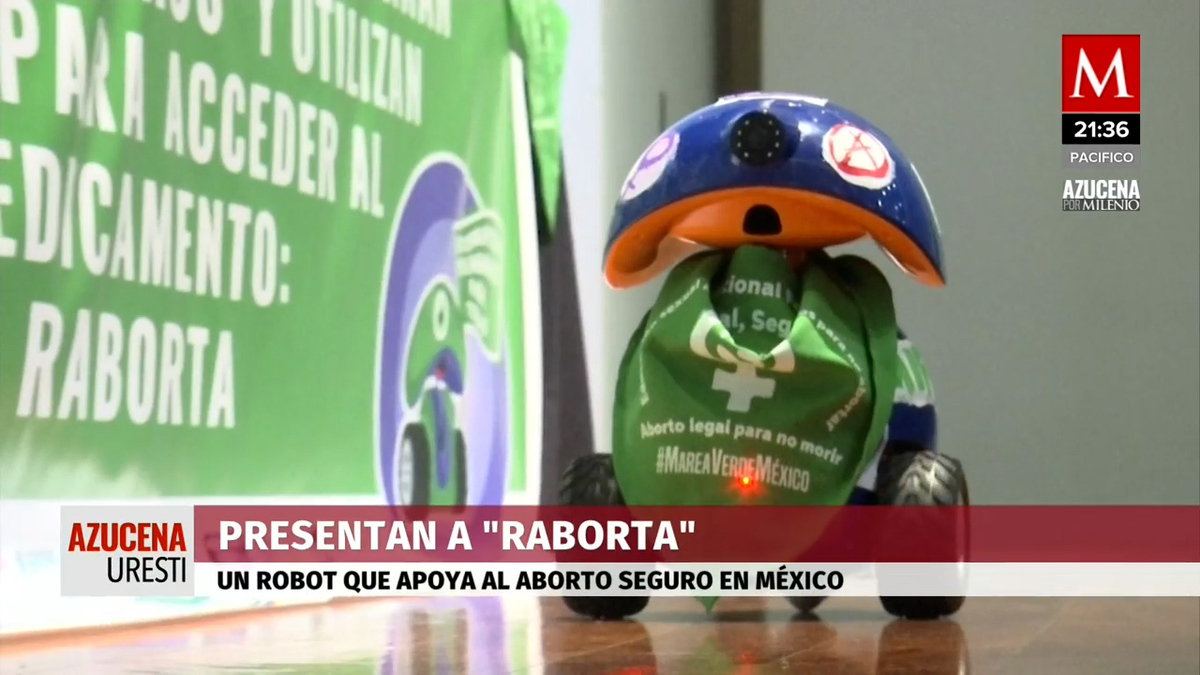 Organizaciones presentan a RAborta, robot que apoya el aborto seguro