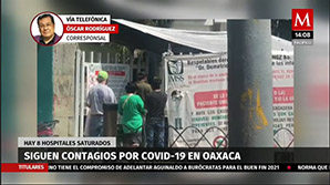 Sigue contagios por covid-19 en Oaxaca
