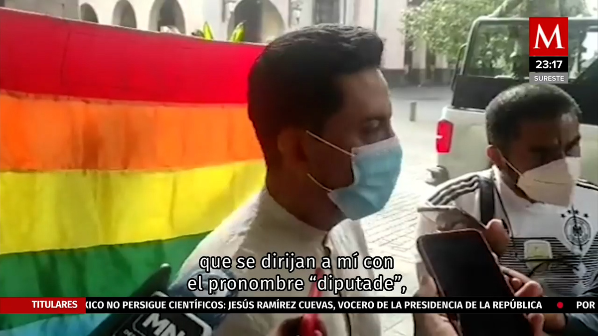 Veracruz: Gonzalo Durán pide que le llamen con pronombre no binario