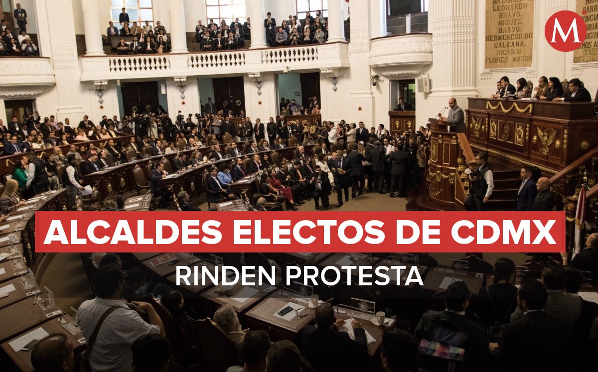 Los nuevos alcaldes de CdMx rindieron protesta para el periodo 2021-2014. | MILENIO