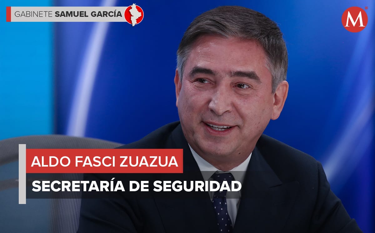 Aldo Fasci Zuazua, titular de la Secretaría de Seguridad. (Jorge López)