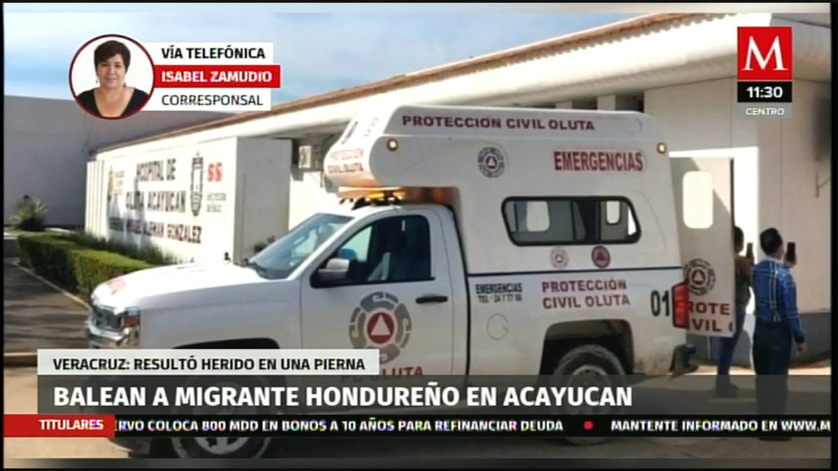 Balean a migrante hondureño en Acayucan, Veracruz