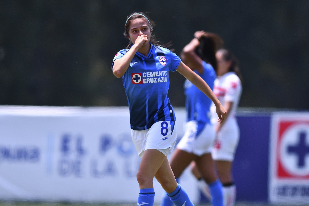 Dalia Molina, delantera de Cruz Azul Femenil (Imago7)