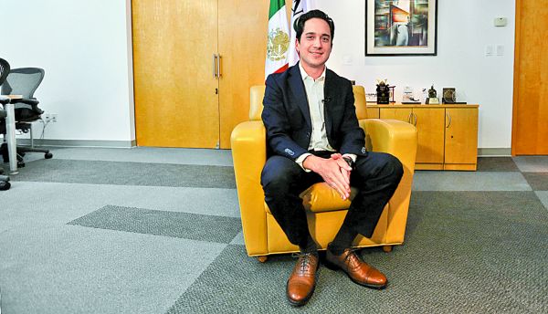 Jorge Mendoza, director general de la financiera. Javier Ríos