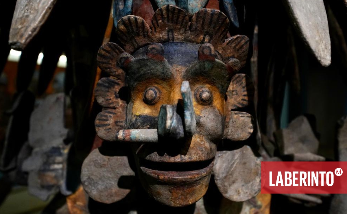 Una de las piezas de la exposición "La Grandeza de México". (Presidencia de la República)