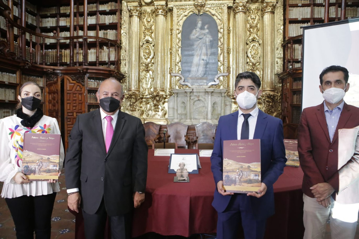 Presentación del premio Antonio García Cubas 2021. (Andrés Lobato)