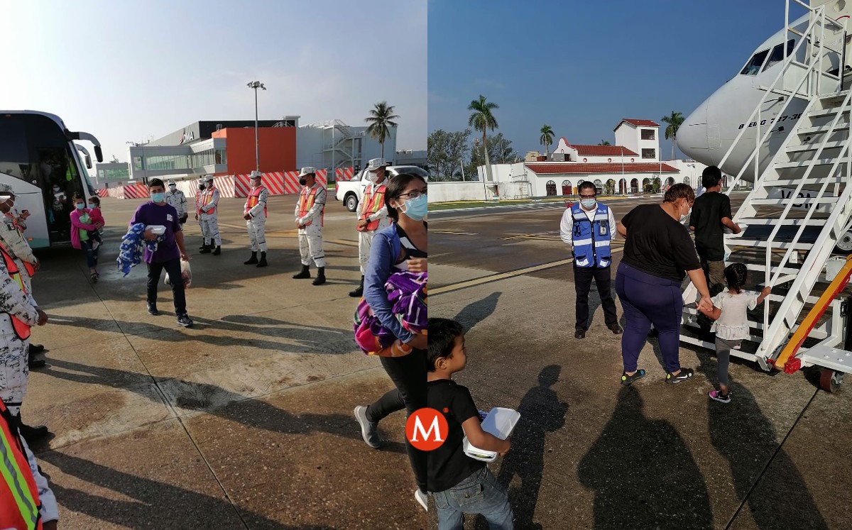 Repatrian a migrantes desde Tampico.
