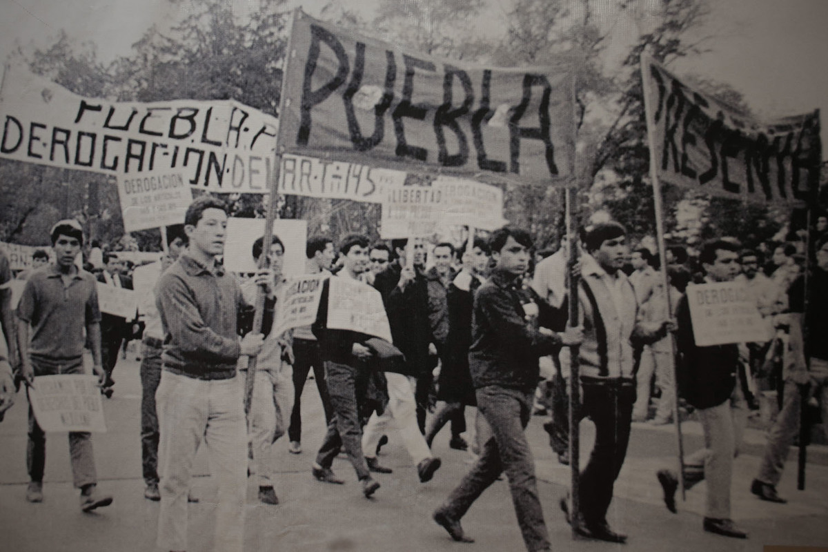 BUAP crea un espacio para dignificar memoria  de las víctimas del Estado. (Andrés Lobato)