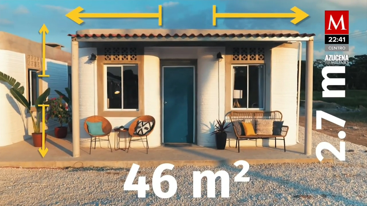 Construyen casas 3D que resisten sismos con magnitud 7.4 en Tabasco