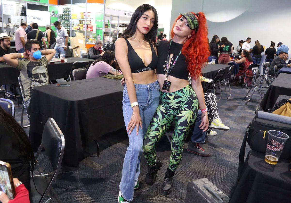La feria canábica  de este año se realiza en la Expo Reforma el 1,2 y 3 de octubre. (Ariel Ojeda)