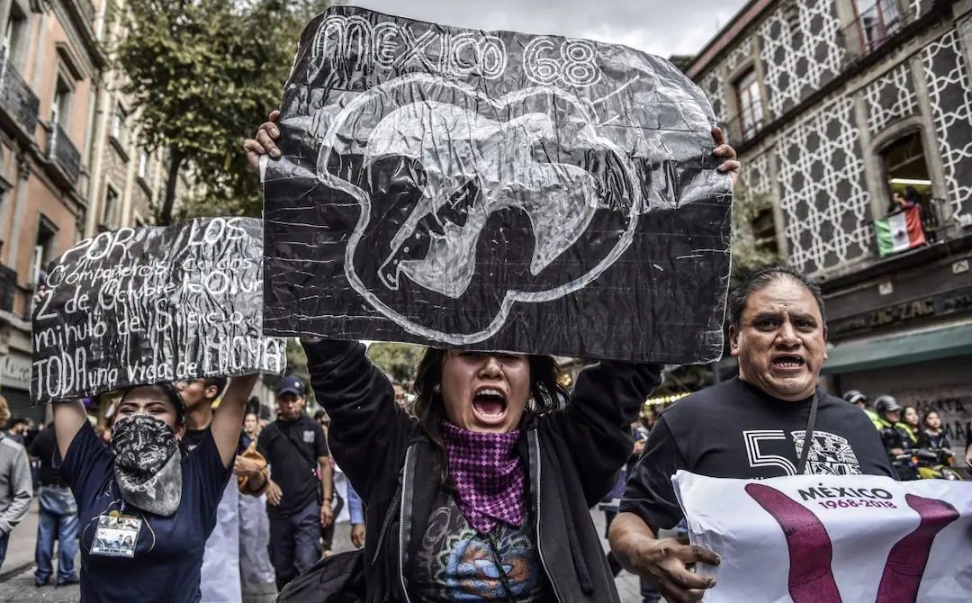 Marcha del 2 de octubre en CdMx, a 53 años de la matanza