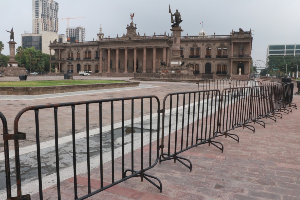Palacio de Gobierno Nuevo León. Foto: Leonel Rocha.