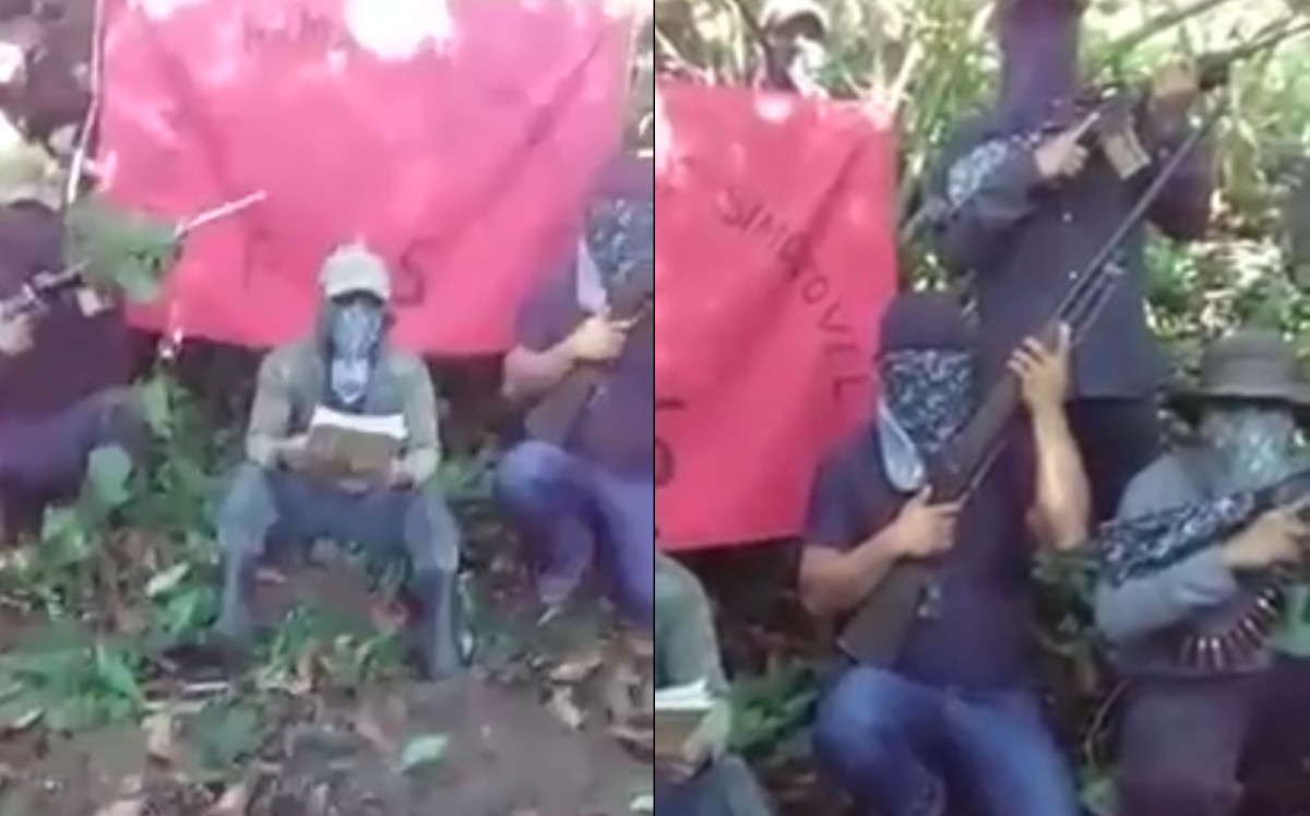 Fuerza Armada de Simojovel enumera siete peticiones que deben ser cumplidas para evitar cualquier tipo de conflicto. | Captura