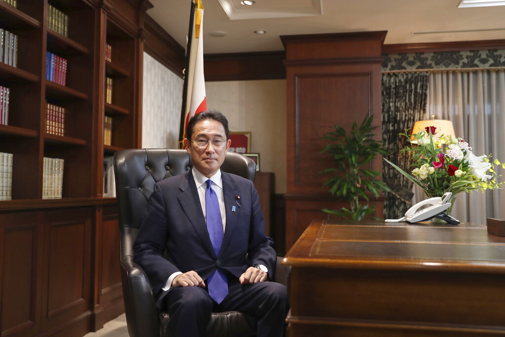 Fumio Kishida será el próximo primer ministro de Japón. (AP)