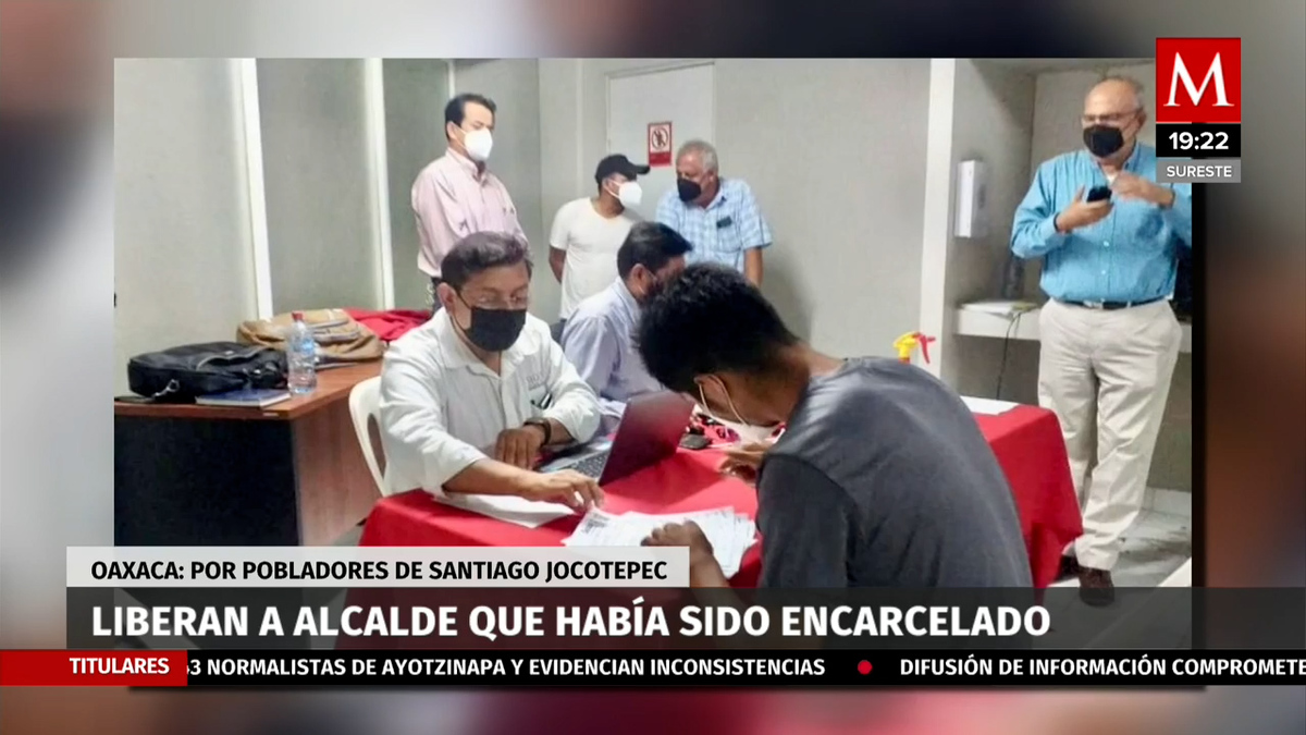 Liberan a alcalde de Jocotepec, Oaxaca, acusado por corrupción