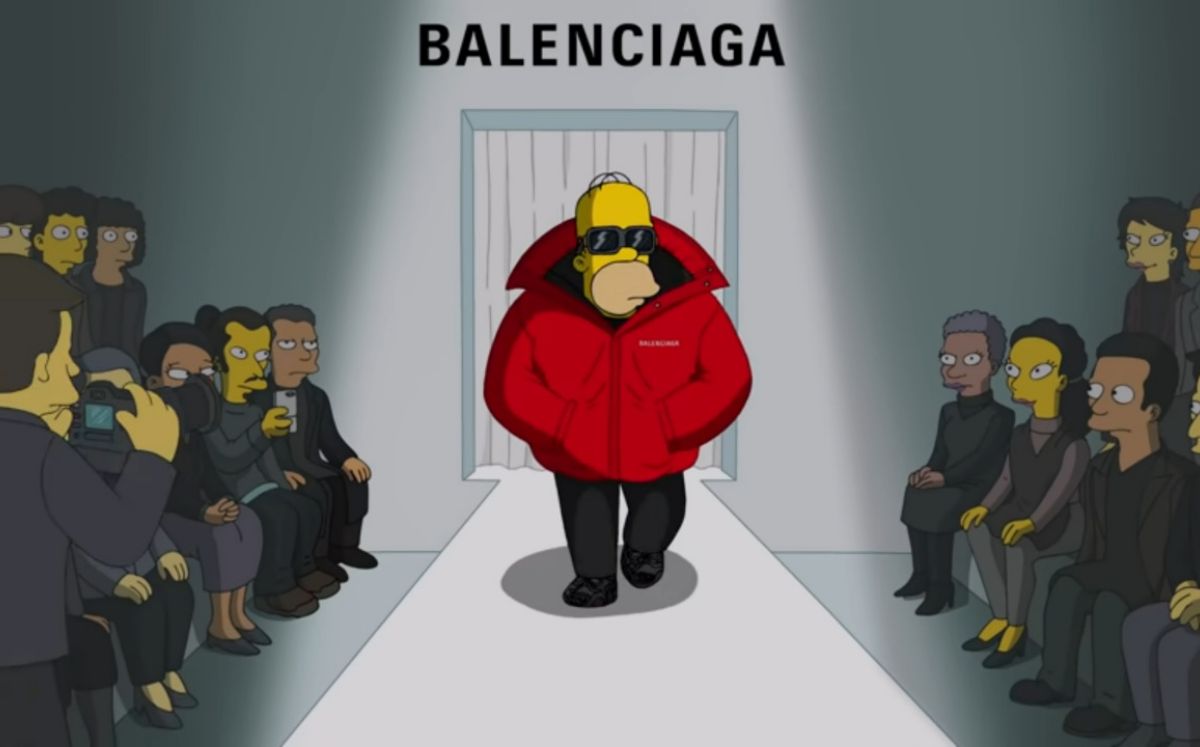 Los Simpson protagonizan presentación de Balenciaga (Especial).