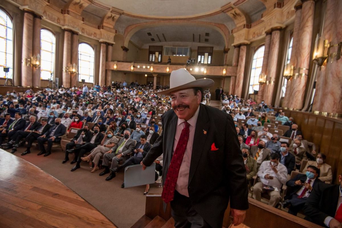Senador Armando Guadiana Tijerina rindió un Informe de Actividades. (Especial)