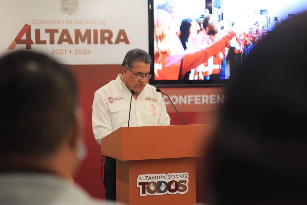 Armando Martínez realiza su primer "mañanera" (Redes sociales)