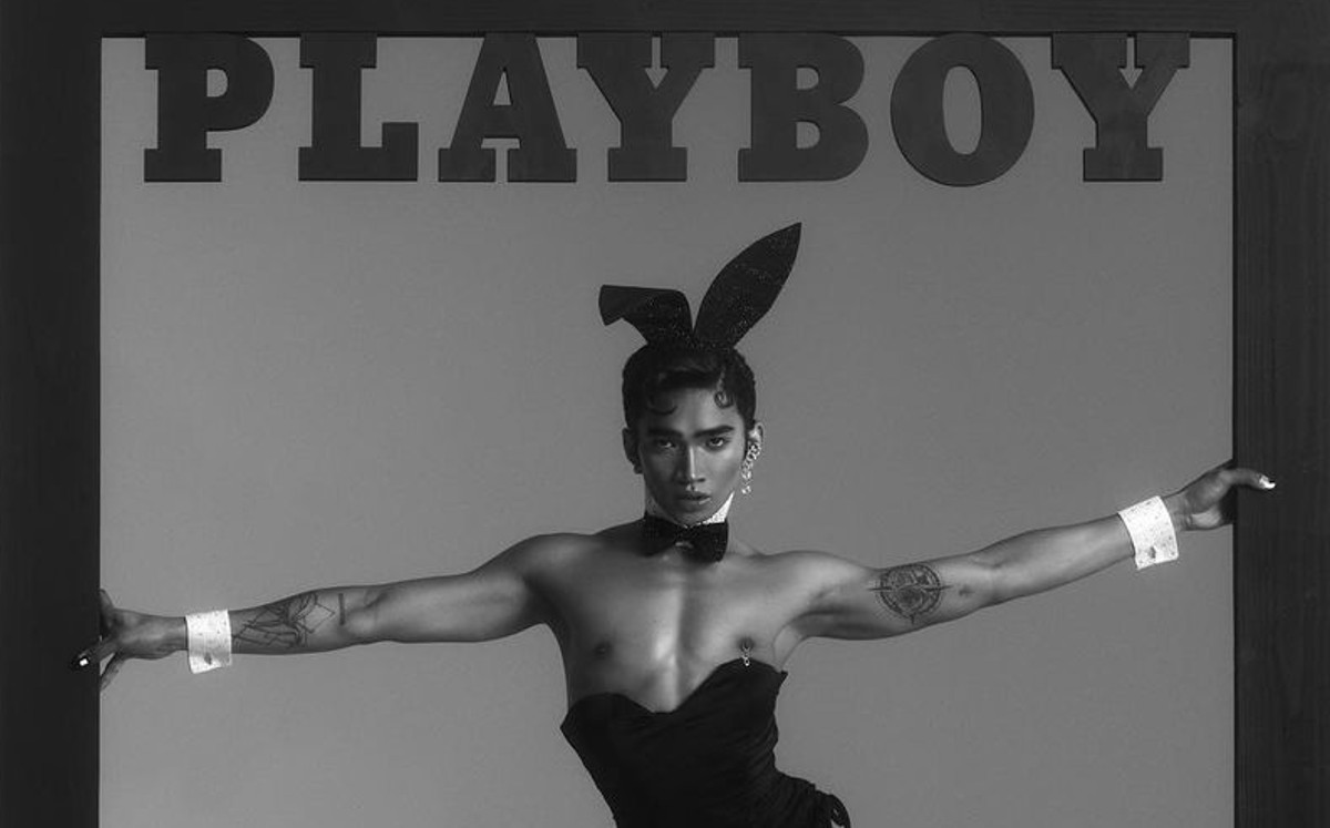 Bretman Rock aparece en la portada de 'Playboy' (Instagram).