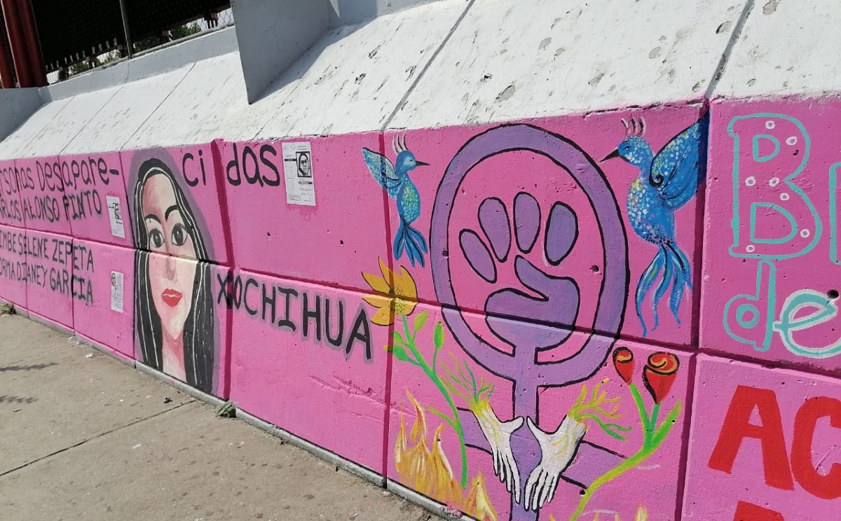 Exigieron justicia por Lourdes y por las mujeres que han sido víctimas de violencia y feminicidio.