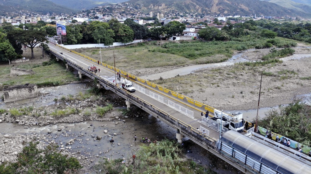 La frontera entre ambos países estuvo cerrada en 2019 por determinación de Nicolás Maduro. | AFP